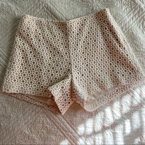 Crochet shorts